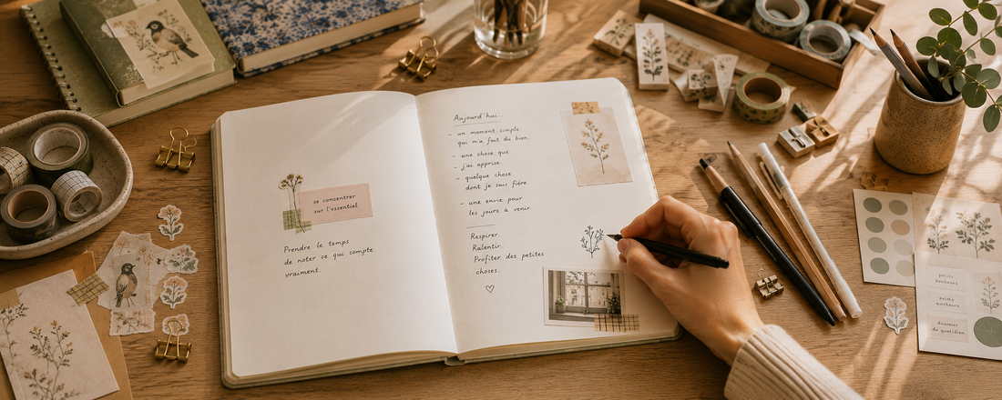 L’art du journaling sans pression