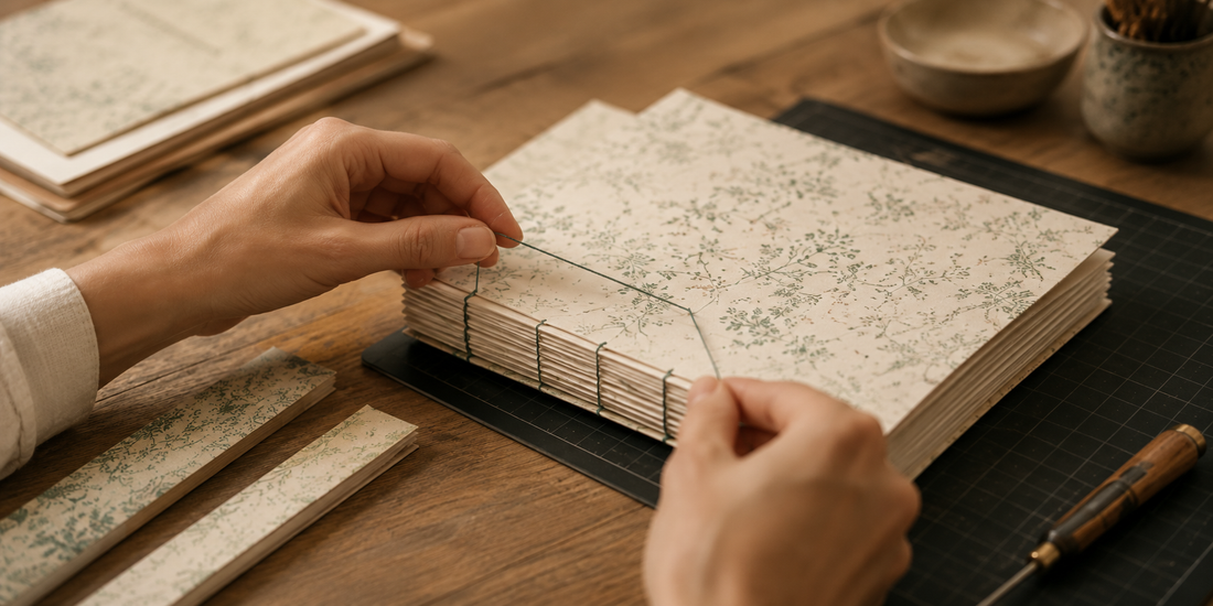 Reliure japonaise : le retour des objets précieux