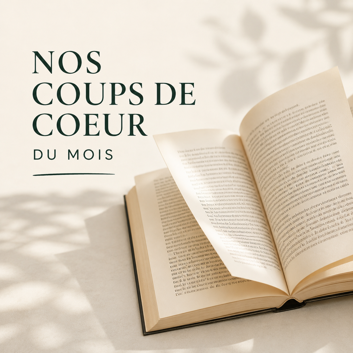 Nos coups de coeur