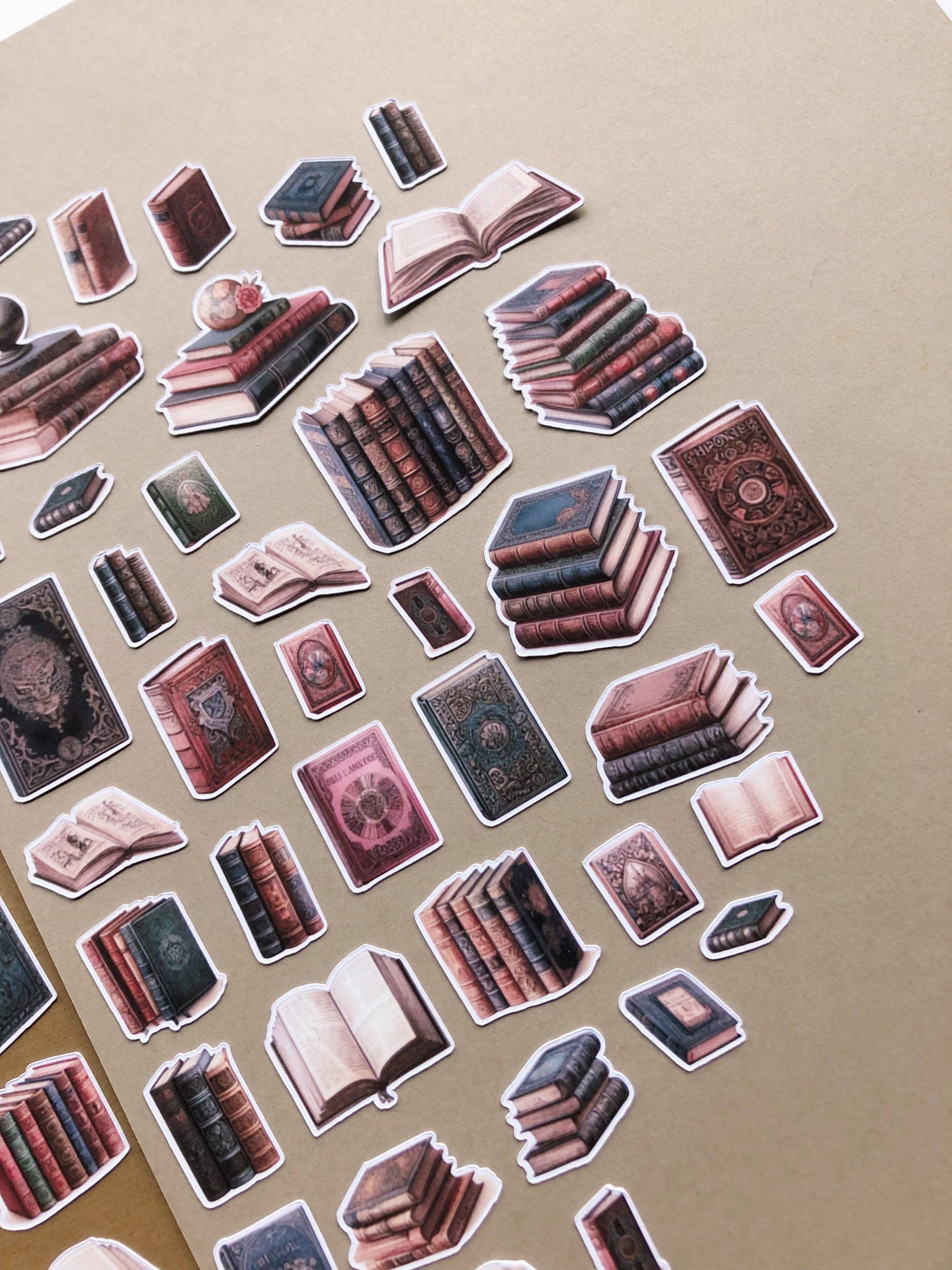 Paquet d'autocollants « 65 livres anciens XL »