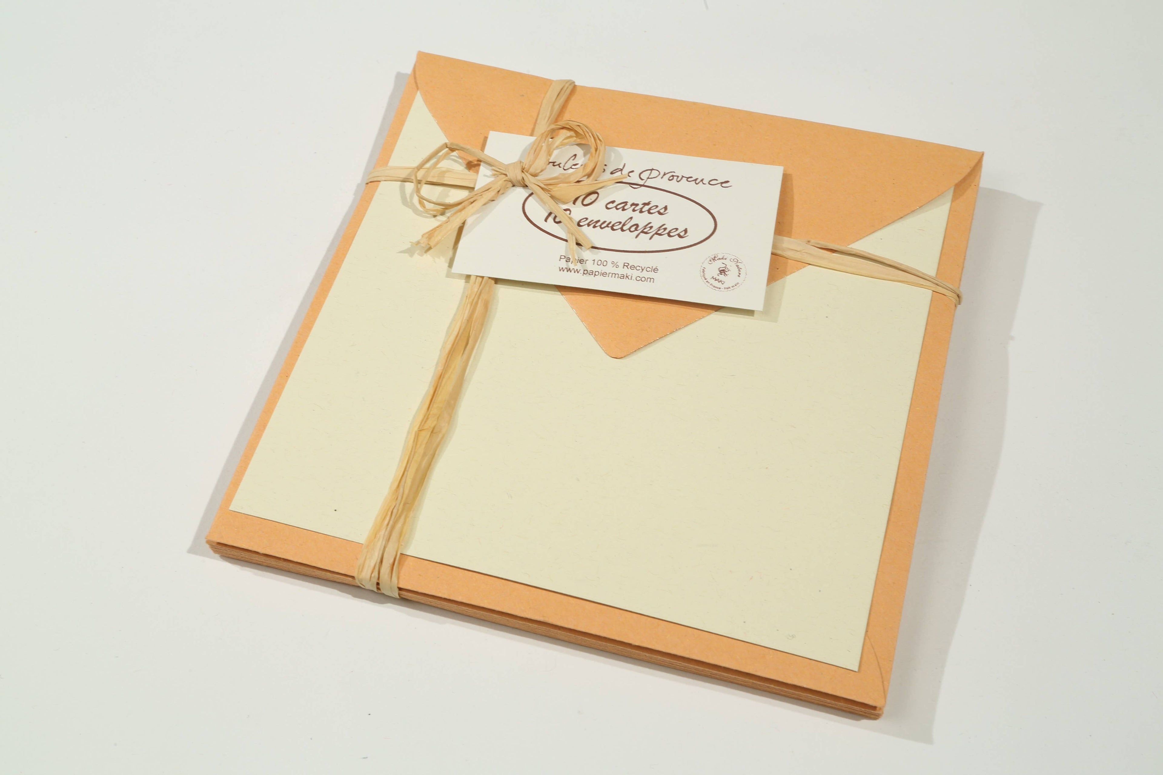 Ensemble 10 cartes et 10 enveloppes