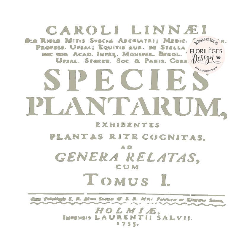 Pochoir BOTANICAL