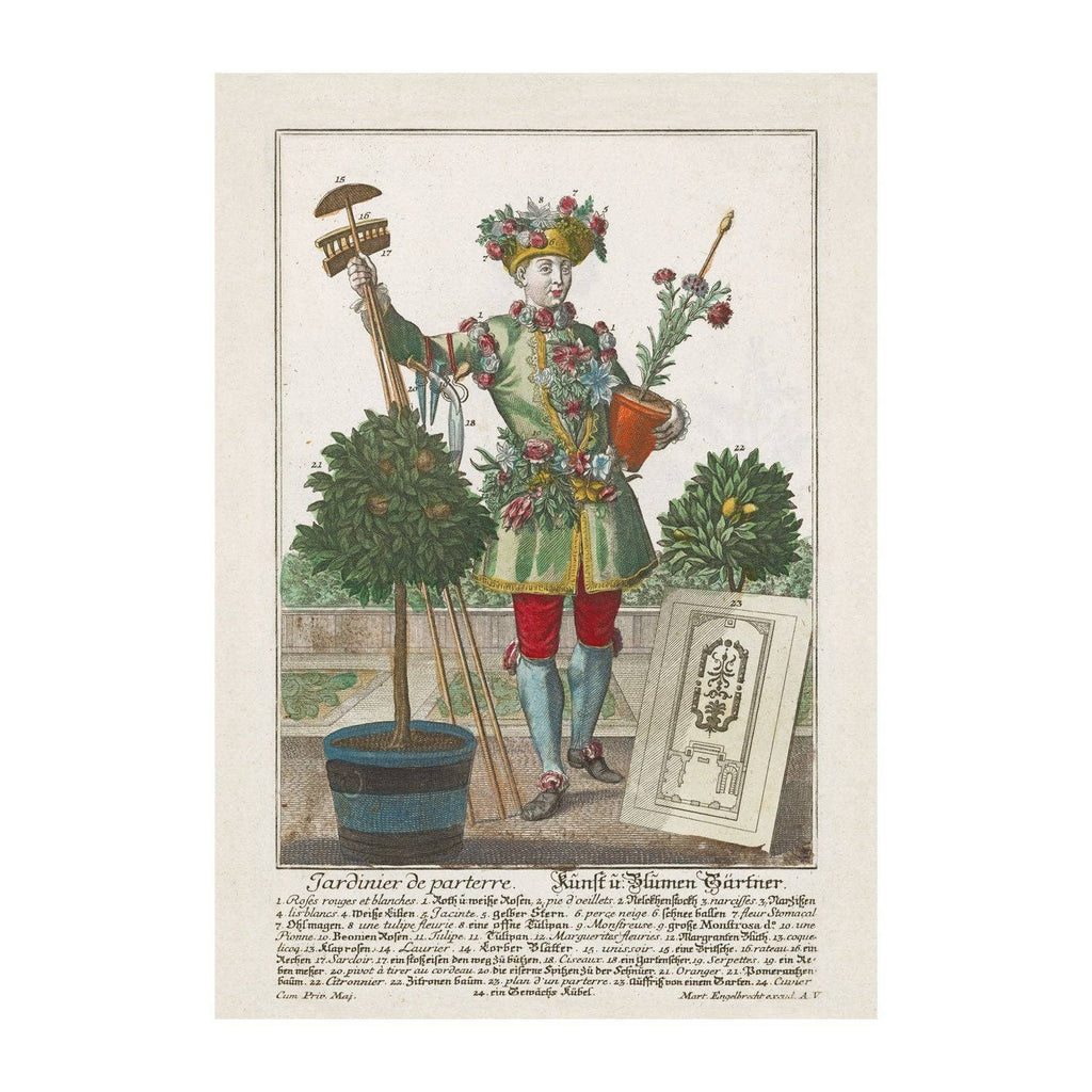 L'affiche-emballage du Jardinier