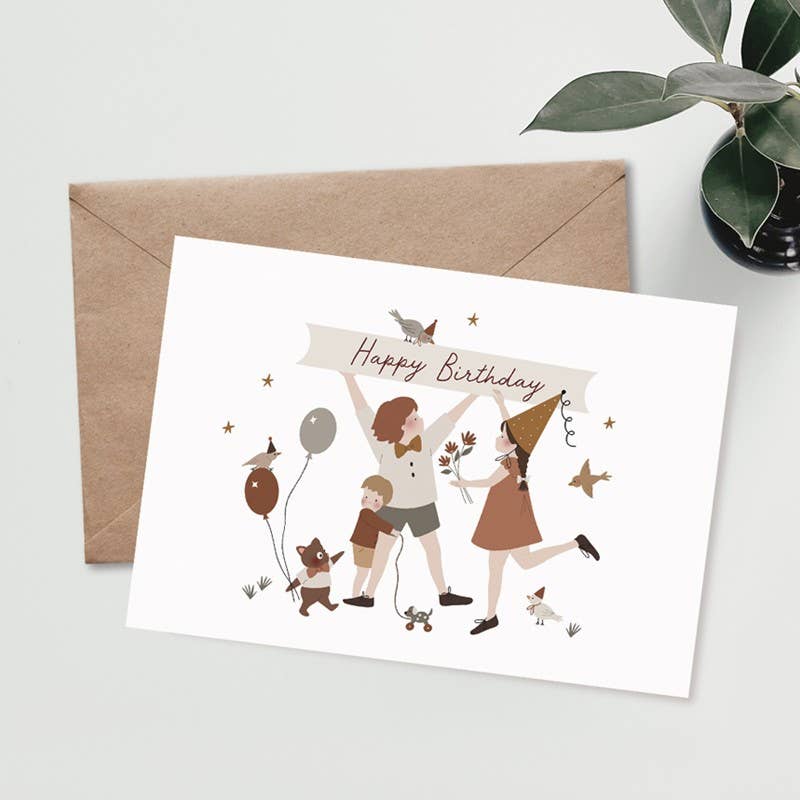 Carte Postale - Happy Birthday