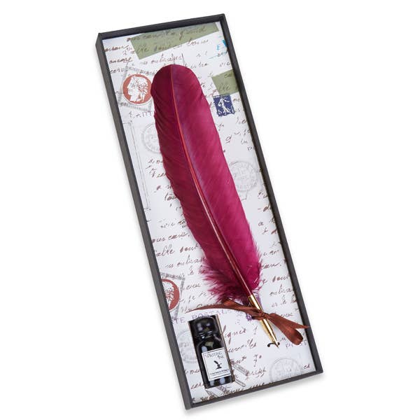 Ensemble stylo plume et encre