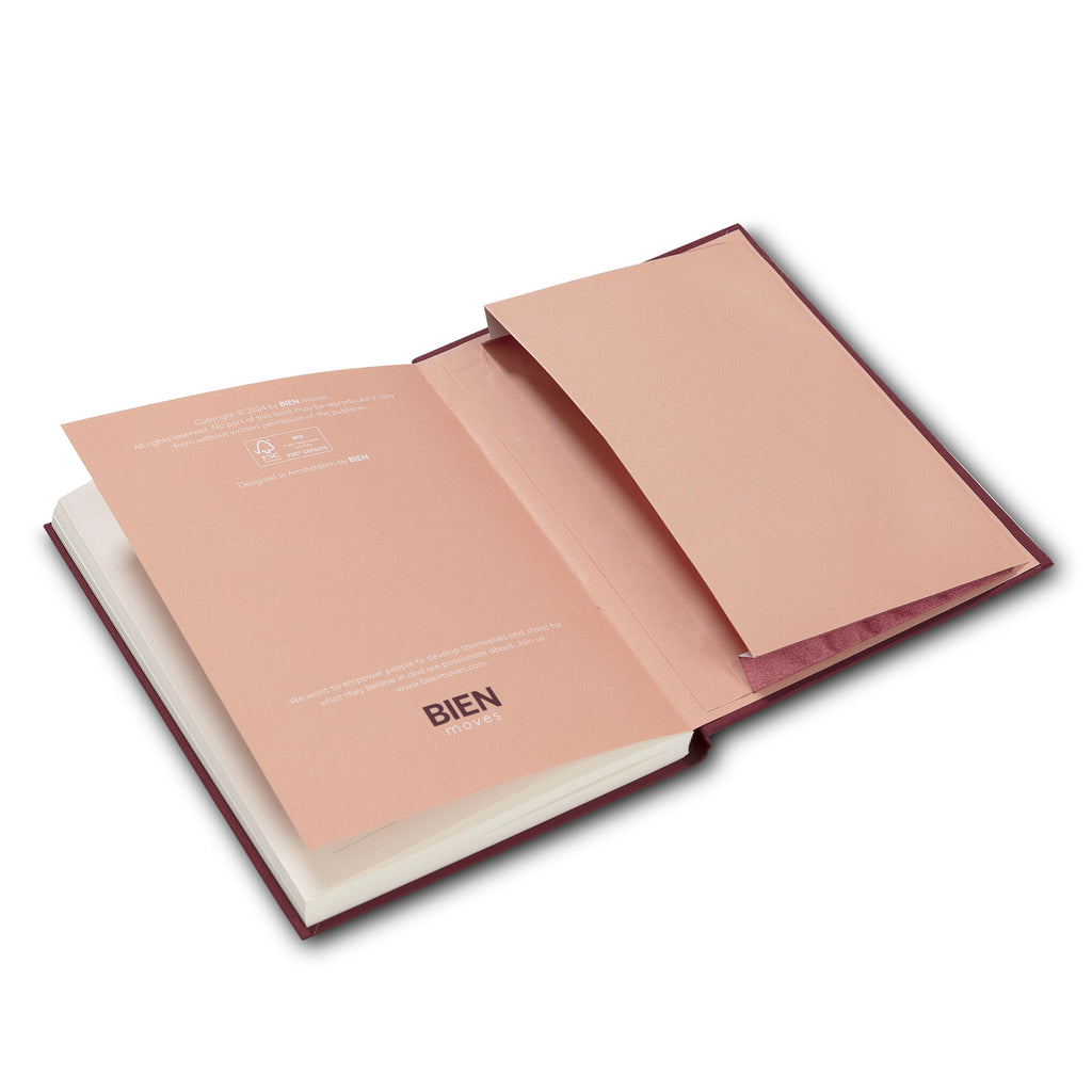Carnet de notes en coton/satin