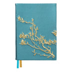 Carnet brodé - Fleur d'amande