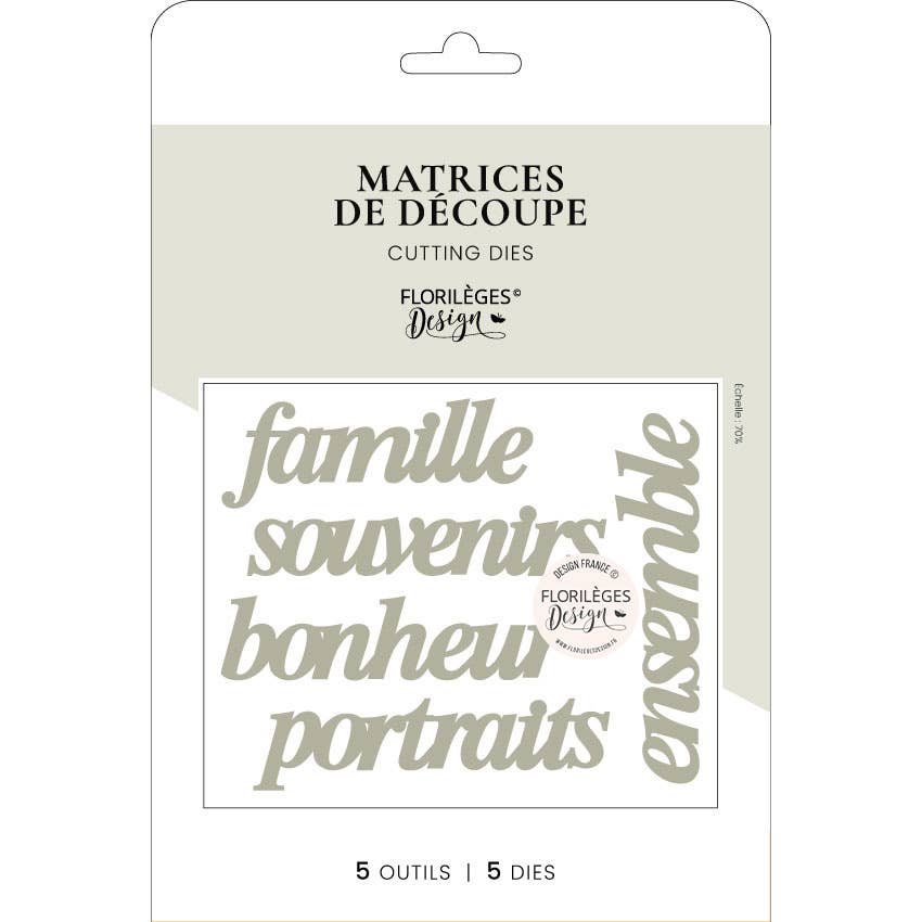 Outils de découpe MOTS BASIQUES 1