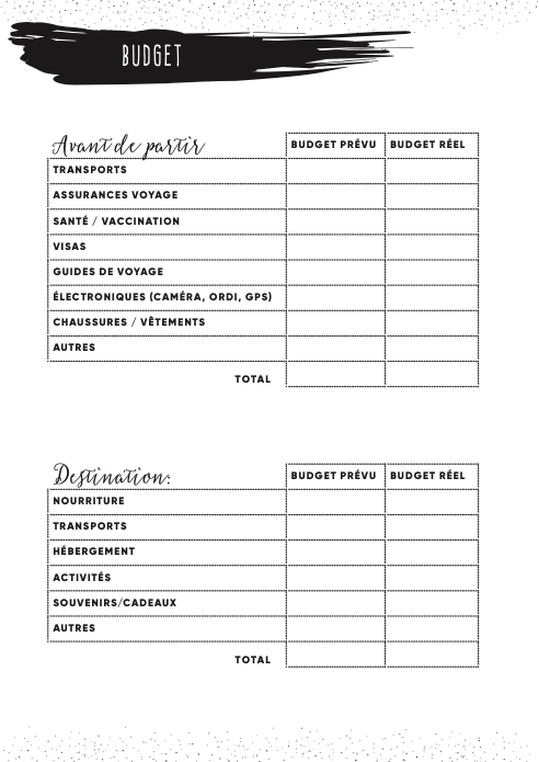 Carnet de Voyages