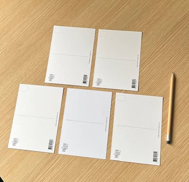 Carte postale A6 + enveloppe kraft : FAIS DE TOI UNE PRIORIT