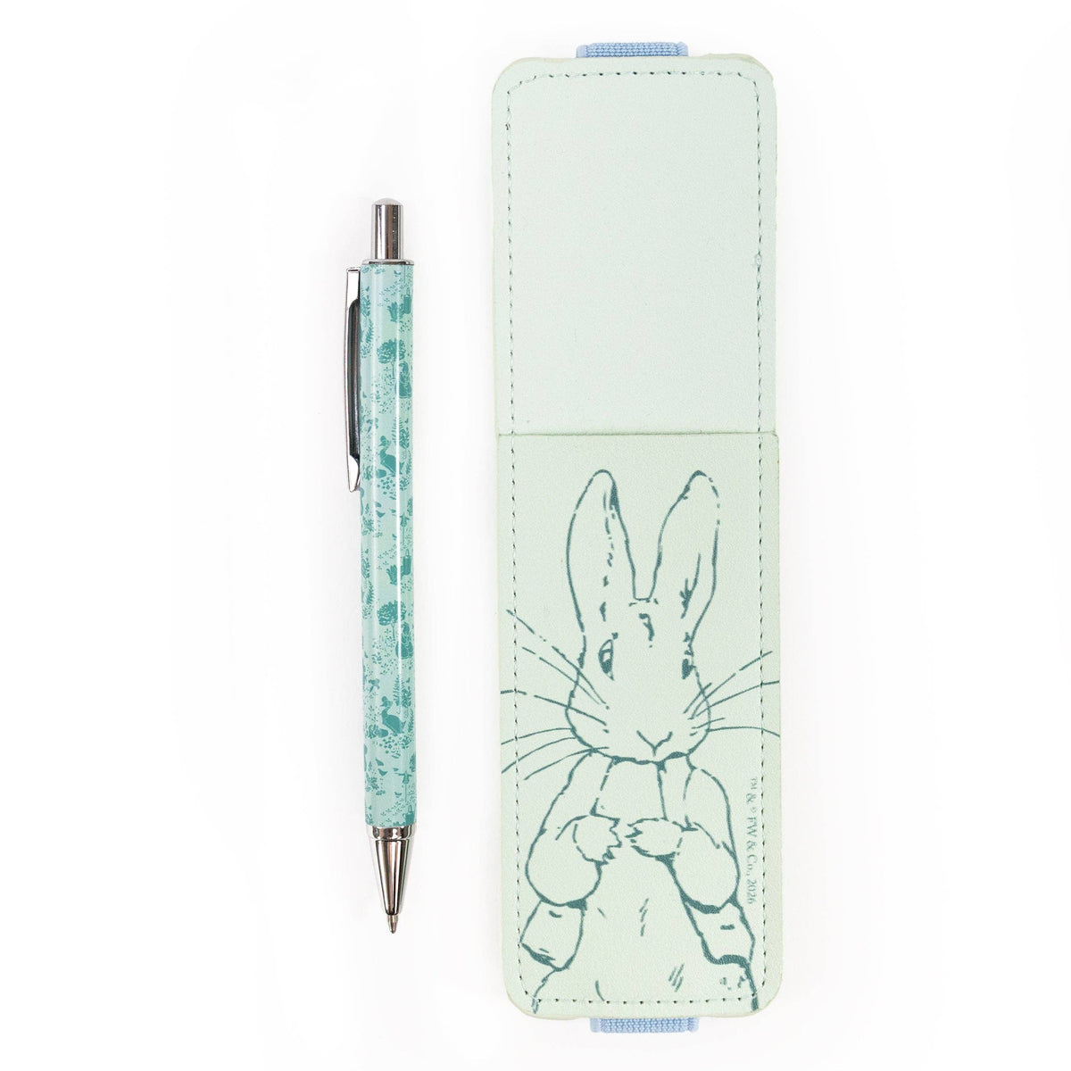 Coffret cadeau stylo‑bille et pochette à stylos Peter Rabbit