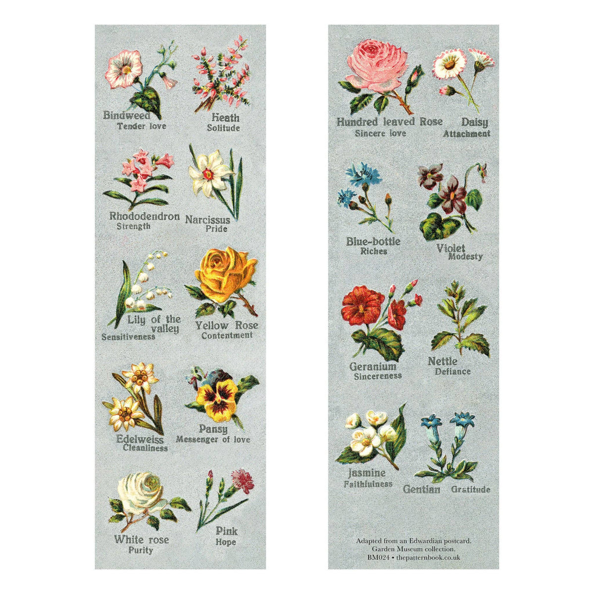 Ensemble de 3 marque-pages – Illustration vintage