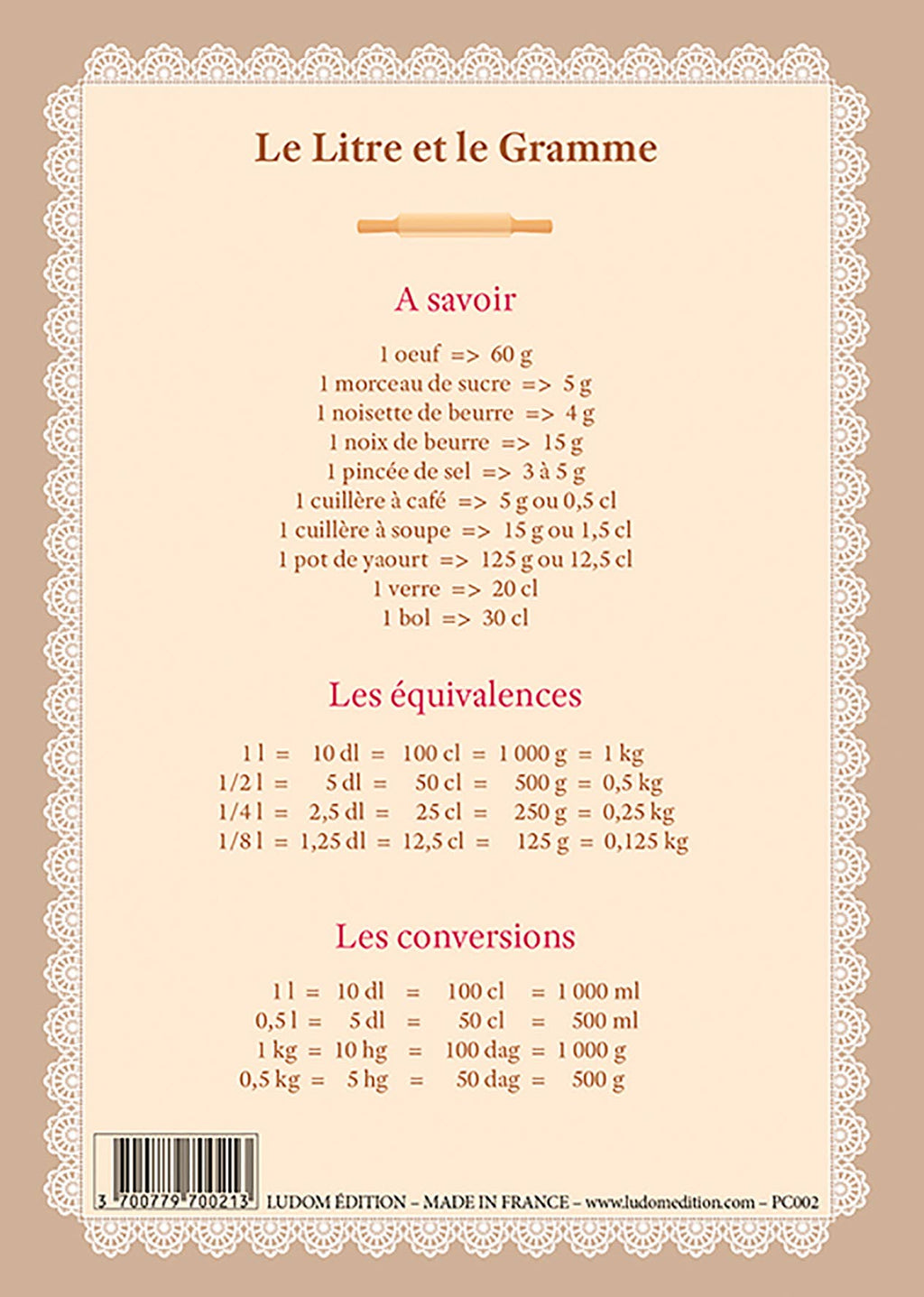 Petit Carnet - Le Petit Pâtissier