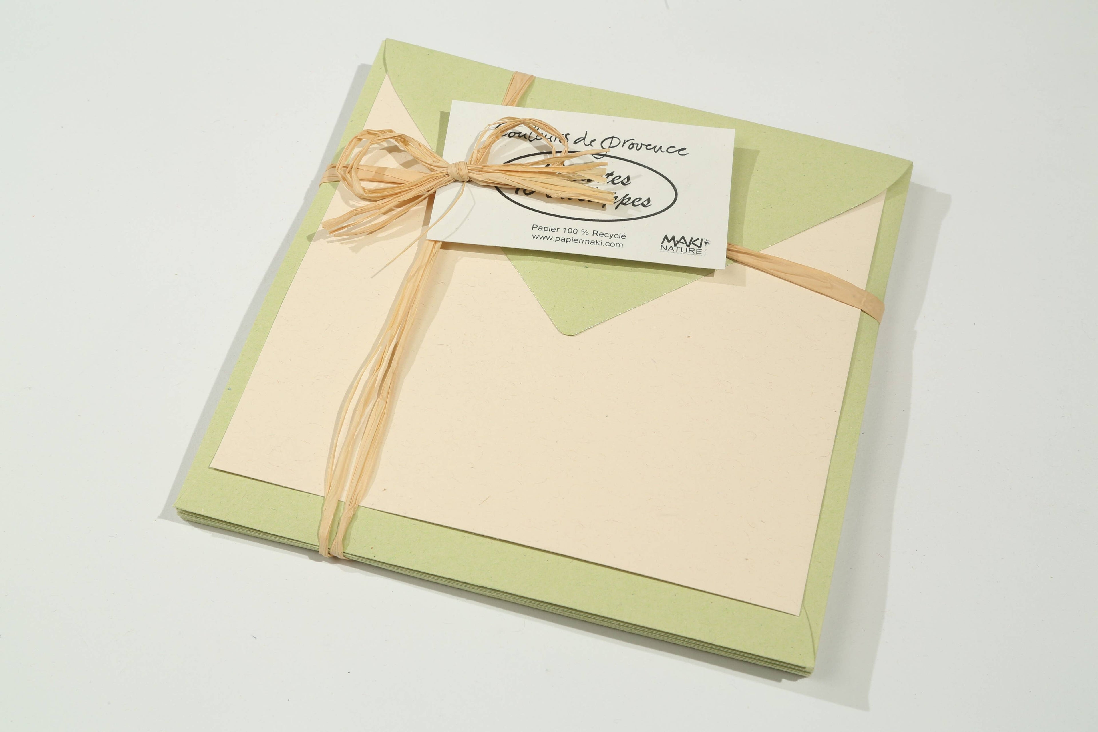 Ensemble 10 cartes et 10 enveloppes