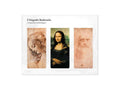 Lot de 3 marque-pages magnétiques Leonardo Da Vinci