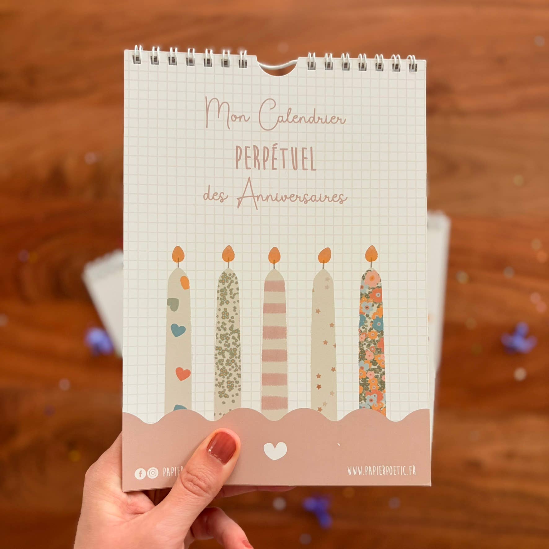 Mon Calendrier Perpétuel des Anniversaires - Mural Liberty