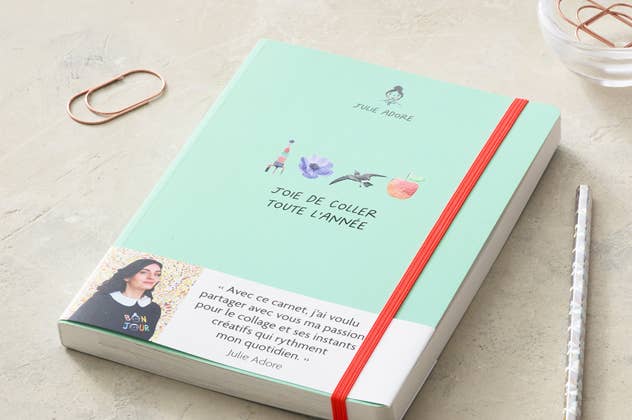 Carnet "joie de coller" Julie Adore x Le PFR
