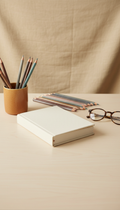 Kit créatif atelier carnet et crayons