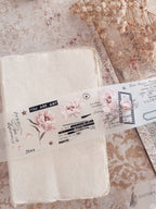Ruban décoratif – Pivoines roses