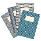 Cahier A5 bleu Maroc