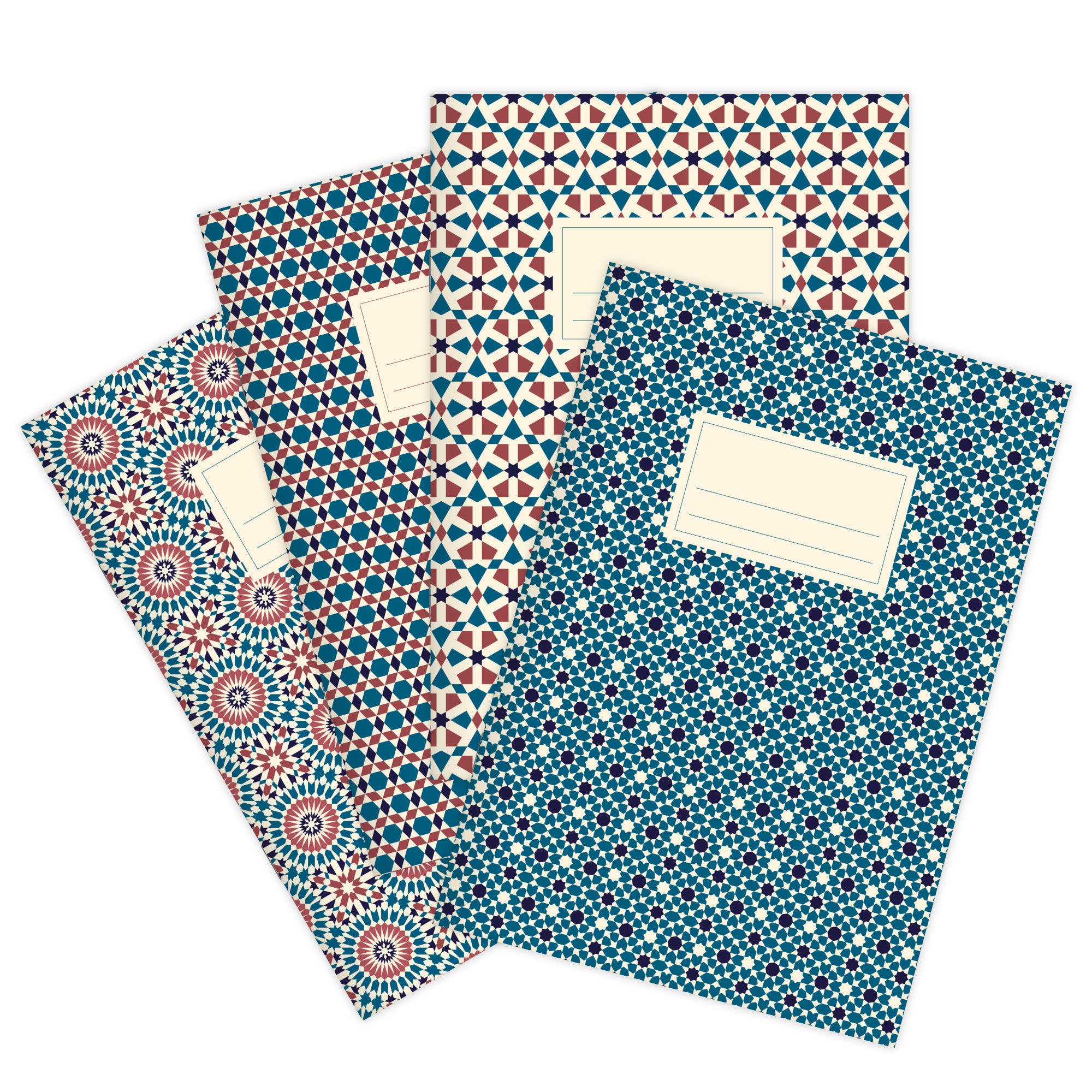 Cahier A5 bleu Maroc