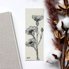 Marque-page en papier Bleuet