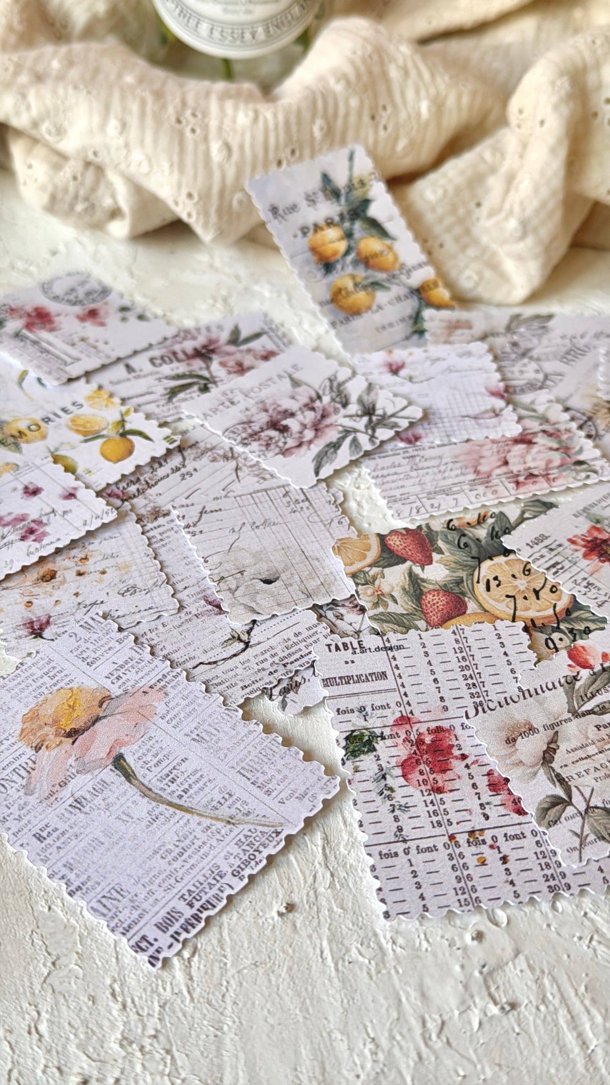 Kit artisanal · Timbres postaux vintage