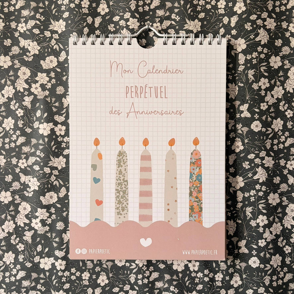 Mon Calendrier Perpétuel des Anniversaires - Mural Liberty
