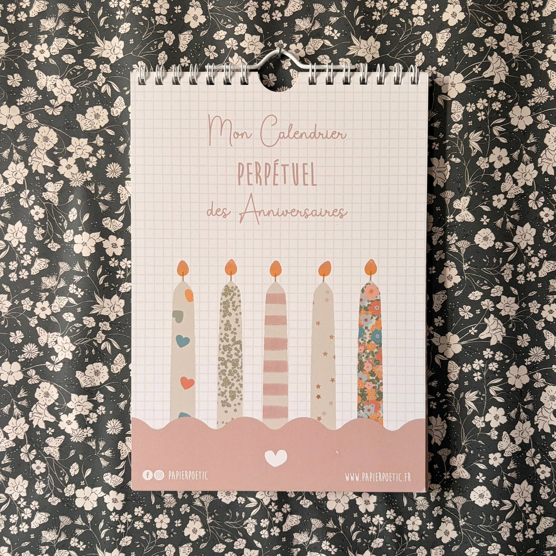 Mon Calendrier Perpétuel des Anniversaires - Mural Liberty