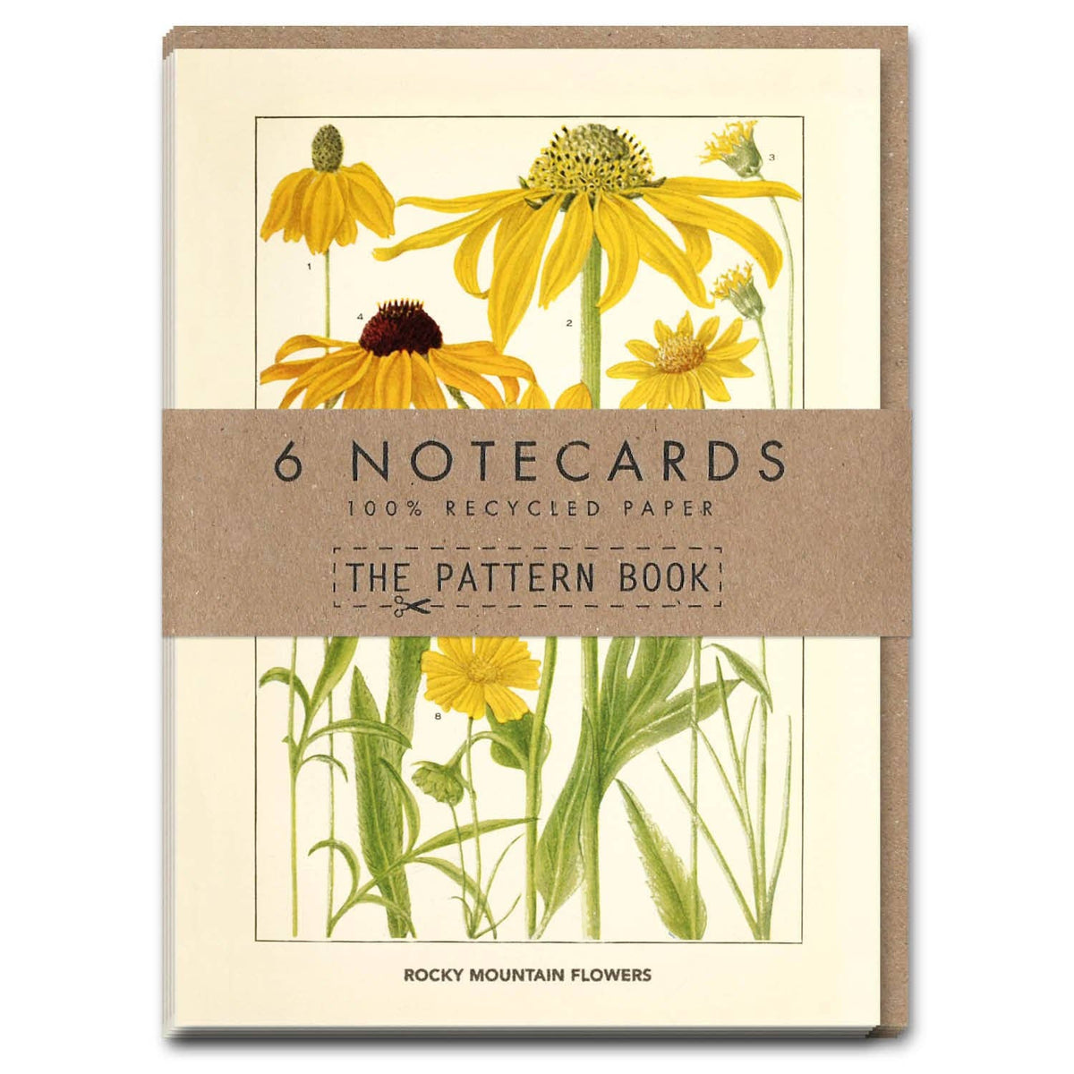 Carte de correspondance Fleurs des Montagnes Rocheuses