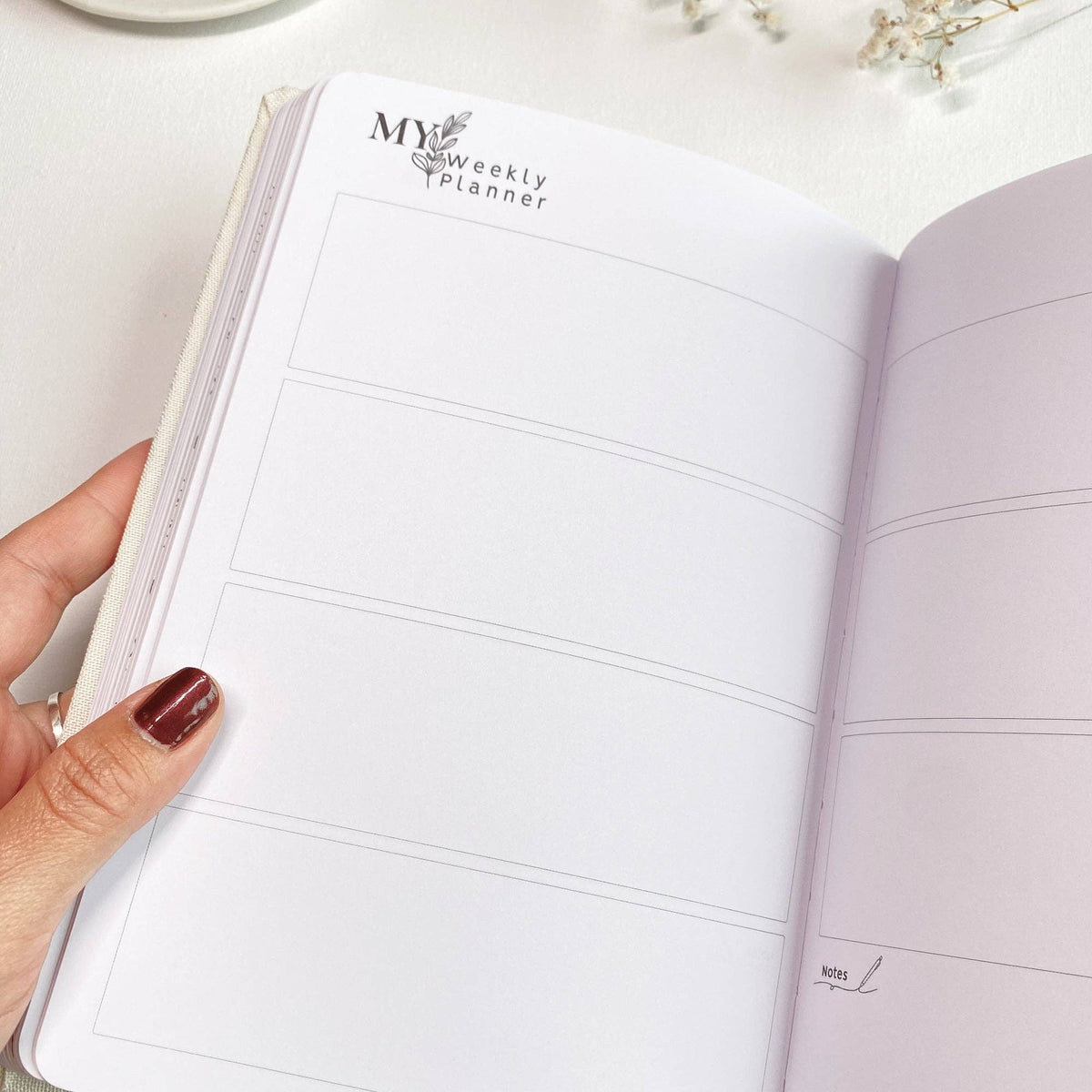 Agenda créatif non daté A5