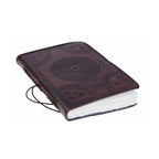Carnet de voyage en cuir – Papier parchemin artisanal