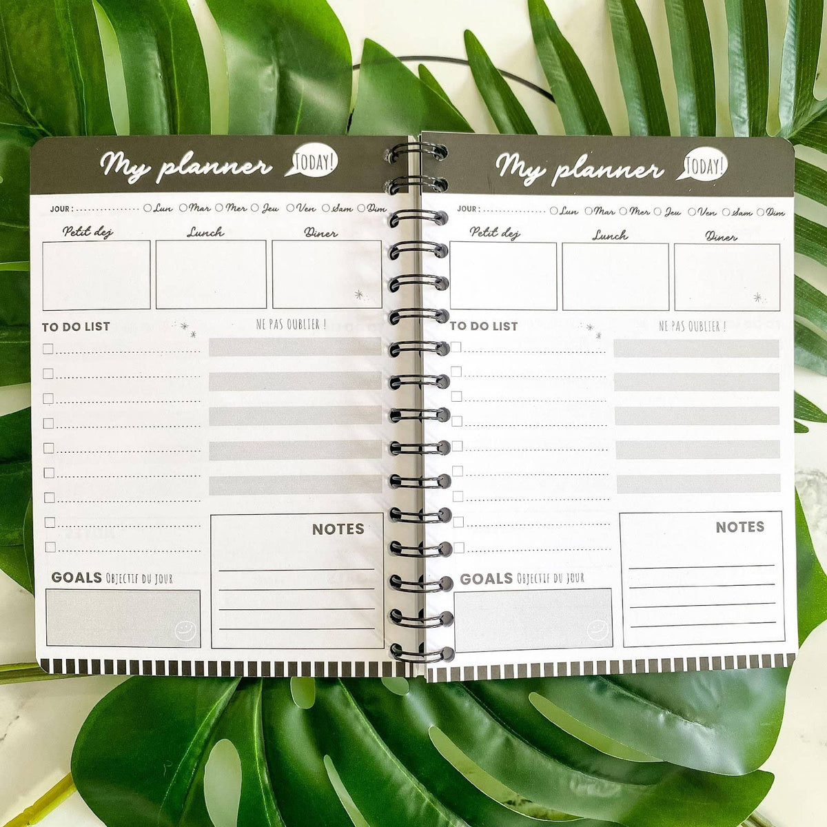 Carnet à thème MY PLANNER  – TROPICAL