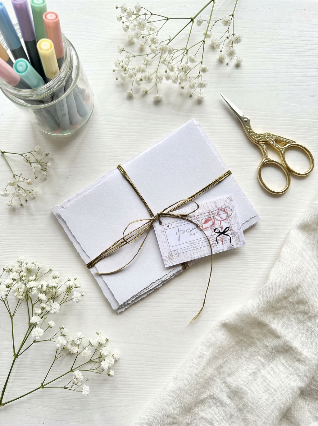 Ruban washi en papier · Lot de 8 pièces