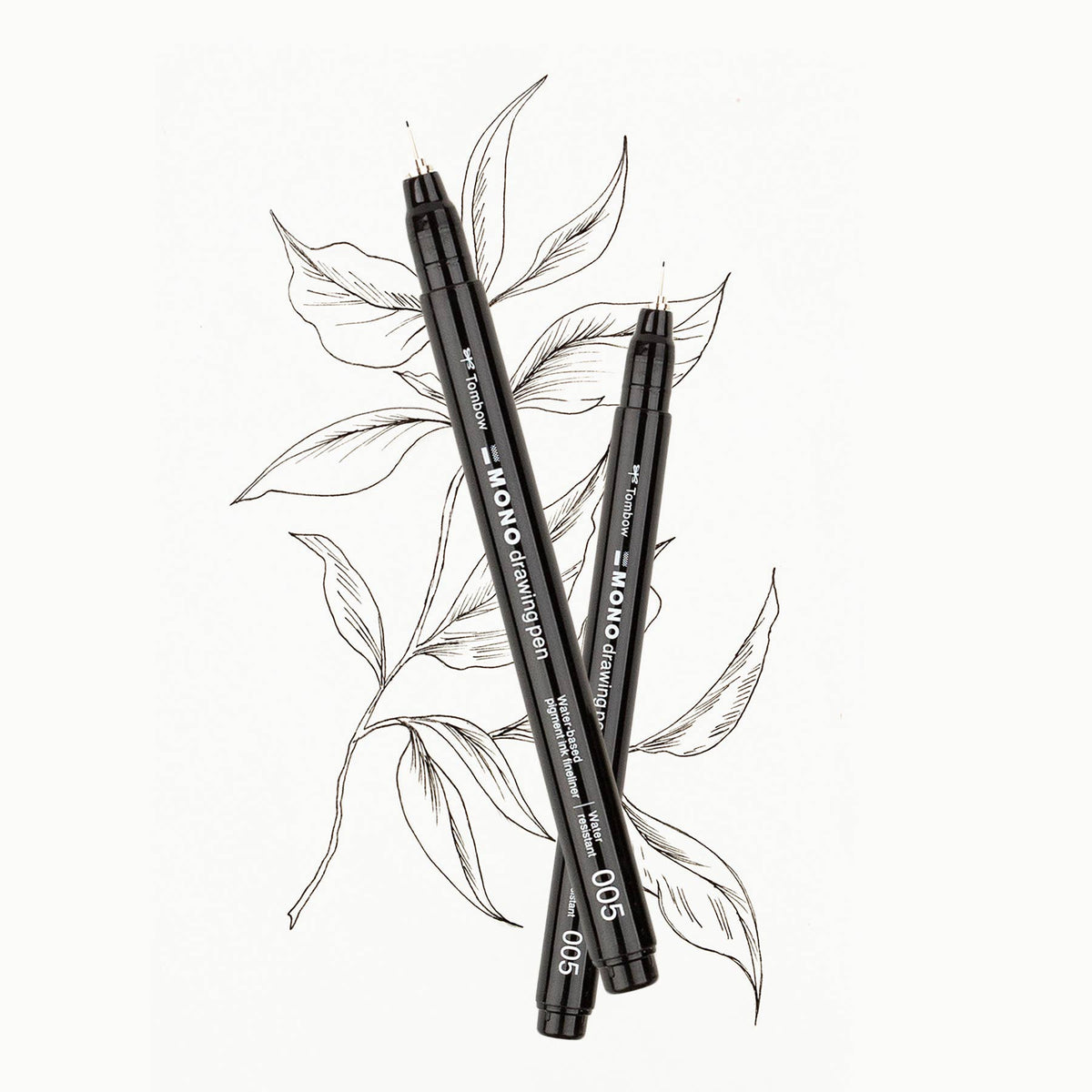 Ensemble de stylos à dessin MONO Fineliner Tombow Bold