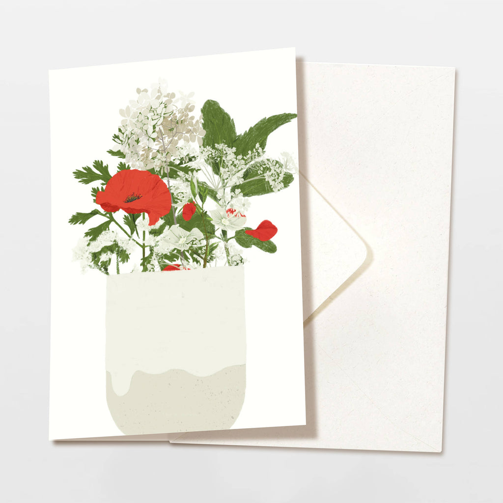 Carte pliable Tasse  avec enveloppe