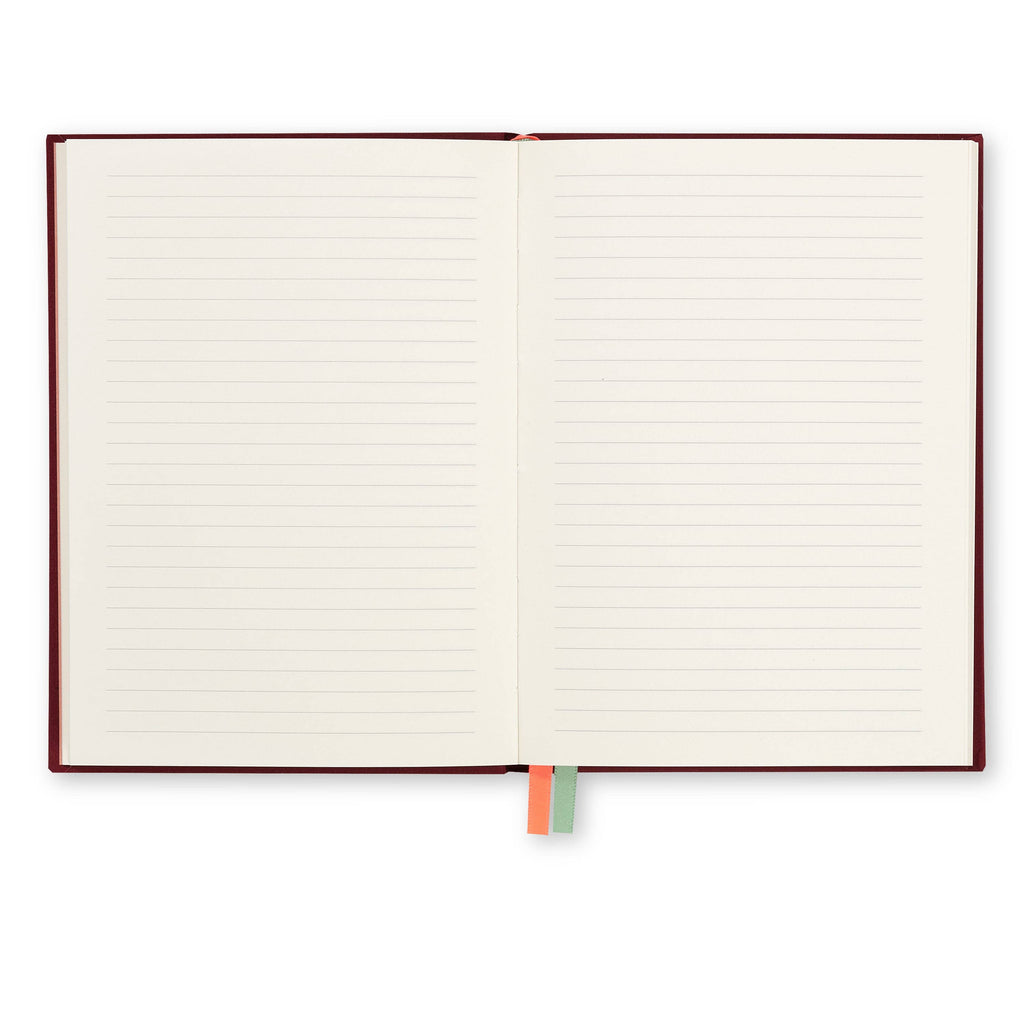 Carnet de notes en coton/satin