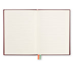 Carnet de notes en coton/satin