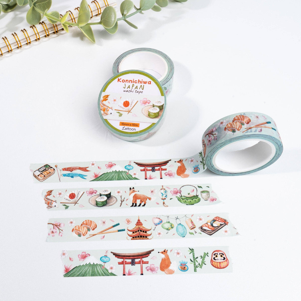 Rubans washi - Série Japon