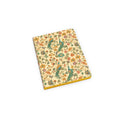 CARNET A5 AVEC DORURE EN OR - «FLORENTINE PEACOCK»