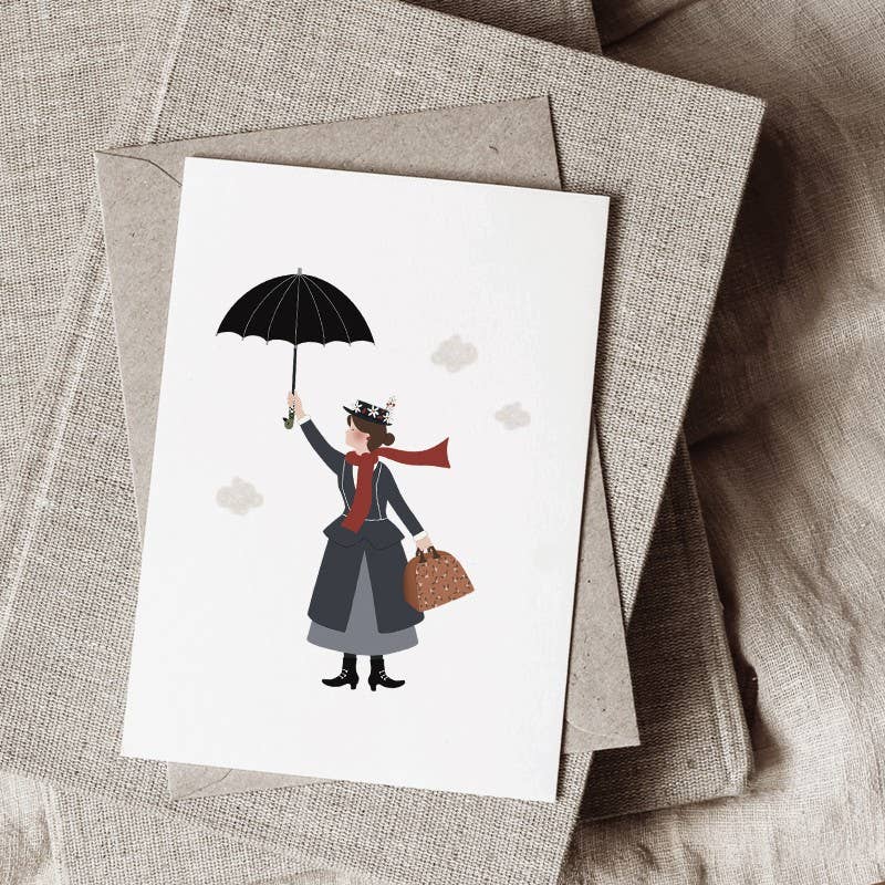 Carte Postale - Mary Supercalifragile