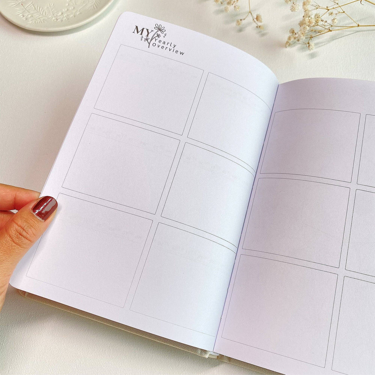 Agenda créatif non daté A5
