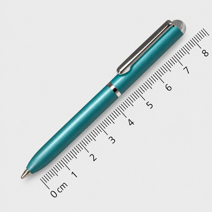 Stylo-bille mini porte-monnaie, turquoise