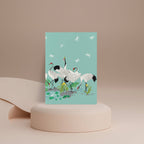 CARNET A5 -14,8x21cm- Grues japonaises