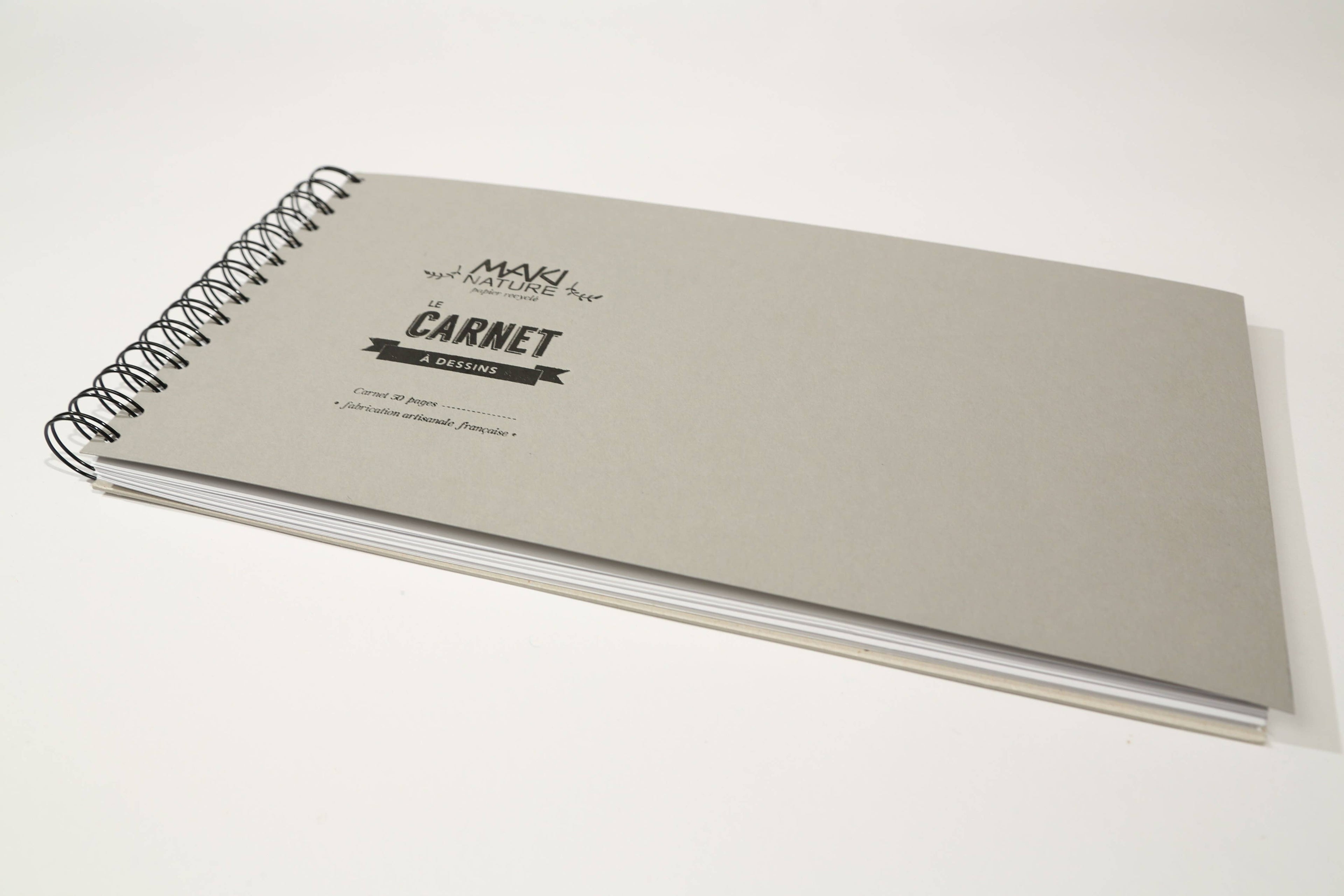 Carnet à dessin paysage
