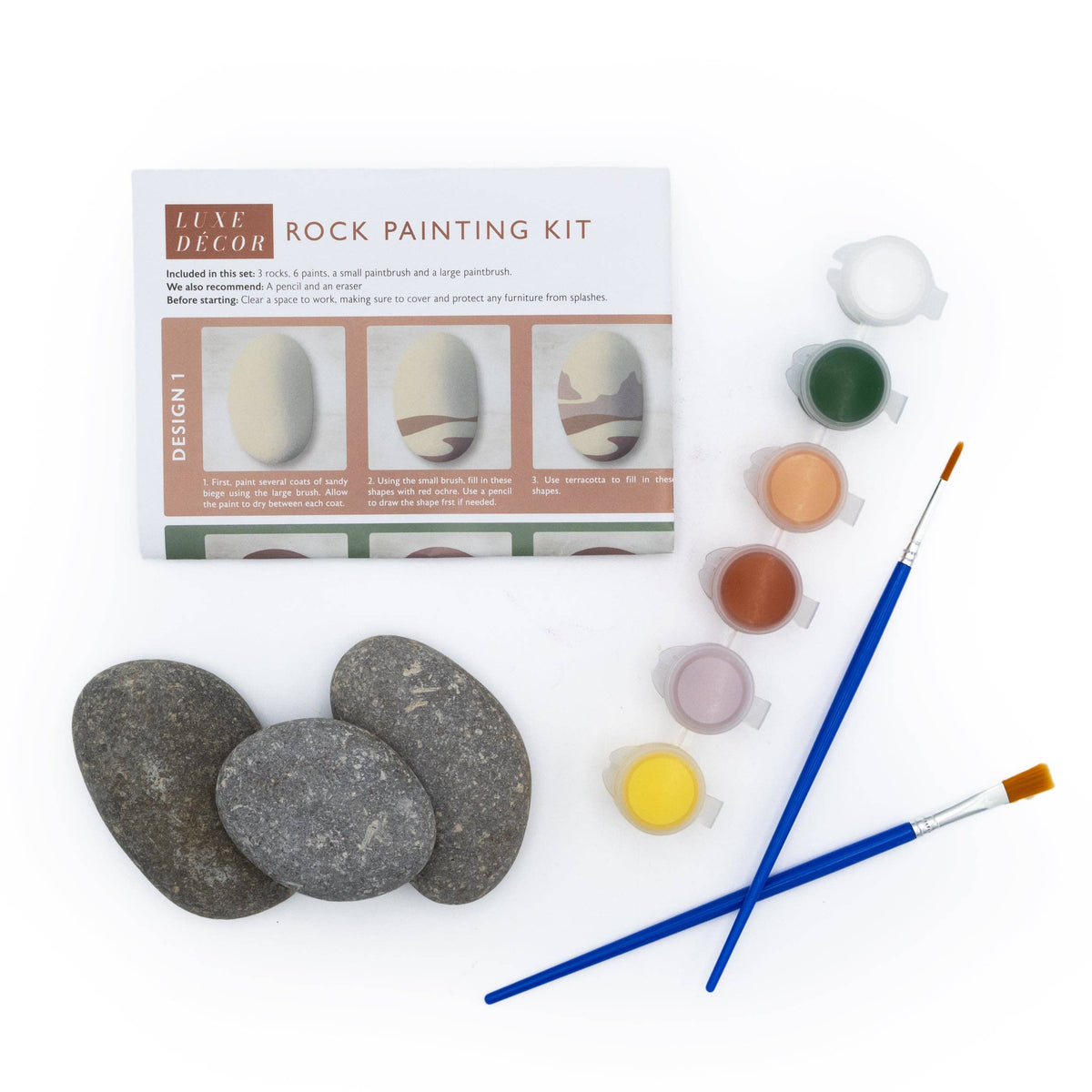 Kit de peinture sur pierres