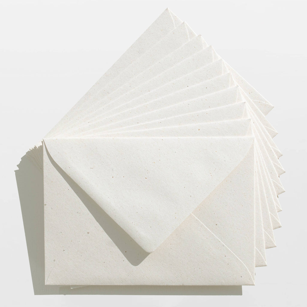 Enveloppe Créme C6 en papier italien