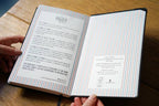 Carnet A5 rigide 128 pages lignées - Coloris Noir Onyx