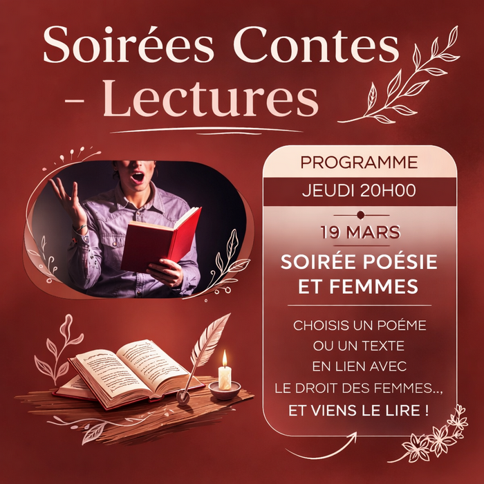 SOIRÉE LECTURE - Jeudi 19.03