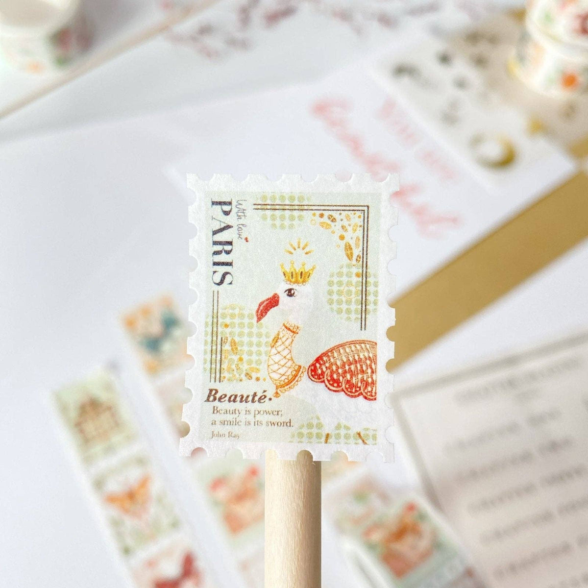 Ruban washi - Timbres oniriques